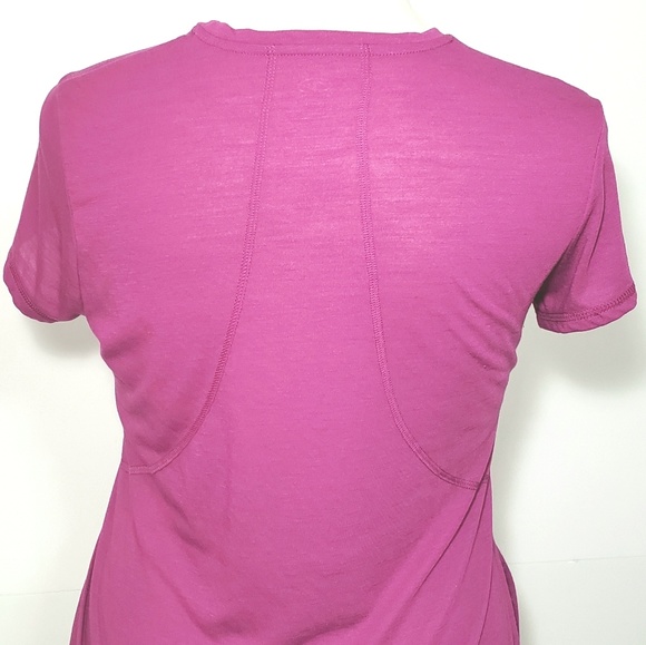 Athletic Works Cranberry T-Shirt with Side Slits - Picture 3 of 7